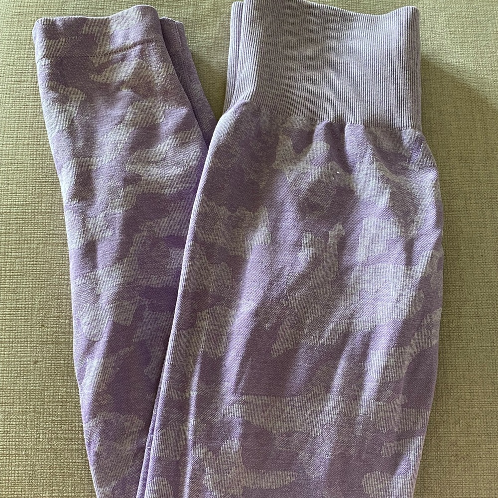 NVGTN Purple Camo Leggings